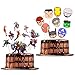 Avengers Figuren Set, 47 StückTortendekoration mit Superhelden-Motiven,Essbare Cupcake Topper/Kuchendekorationen, für Jungen und Kinder Geburtstagsfeiern