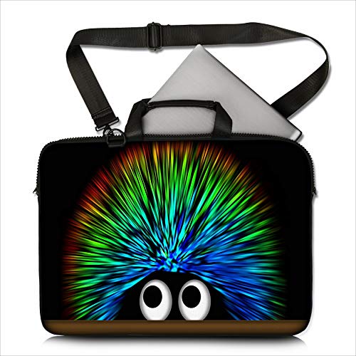 Sidorenko - Borsa in Neoprene per Notebook Borsa a Tracolla per PC Portatili Laptop Sleeve Case 15-15.6 Pollici/MacBook Air/MacBook PRO con Manici e Tracolla Tasche per Accessori