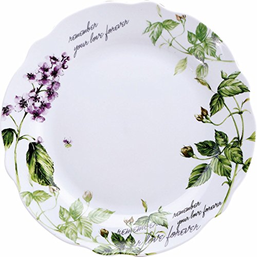 Brunchfield Remember - Assiettes Plates porcelaine27 cm