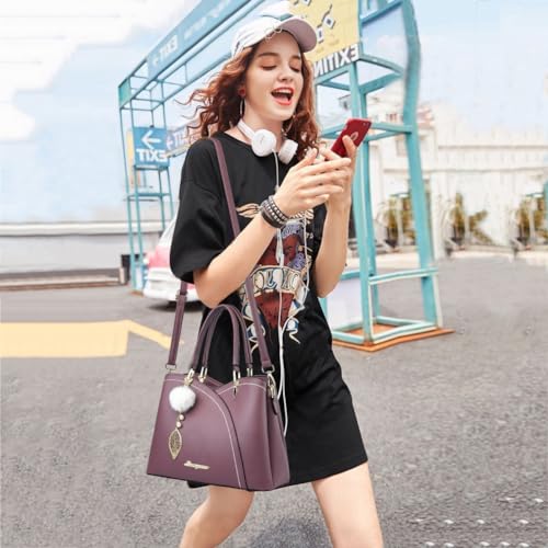 Image of Purses and Handbags Top Handle Satchel Shoulder Bags Tote Bag for Ladies