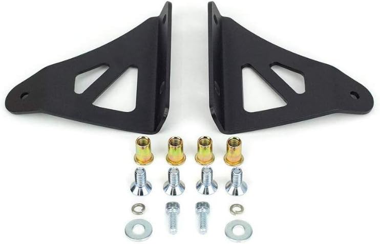 Cali Raised LED 52 Inch Curved LED Light Bar Roof Mounting Brackets for 2005-2023 Tacoma