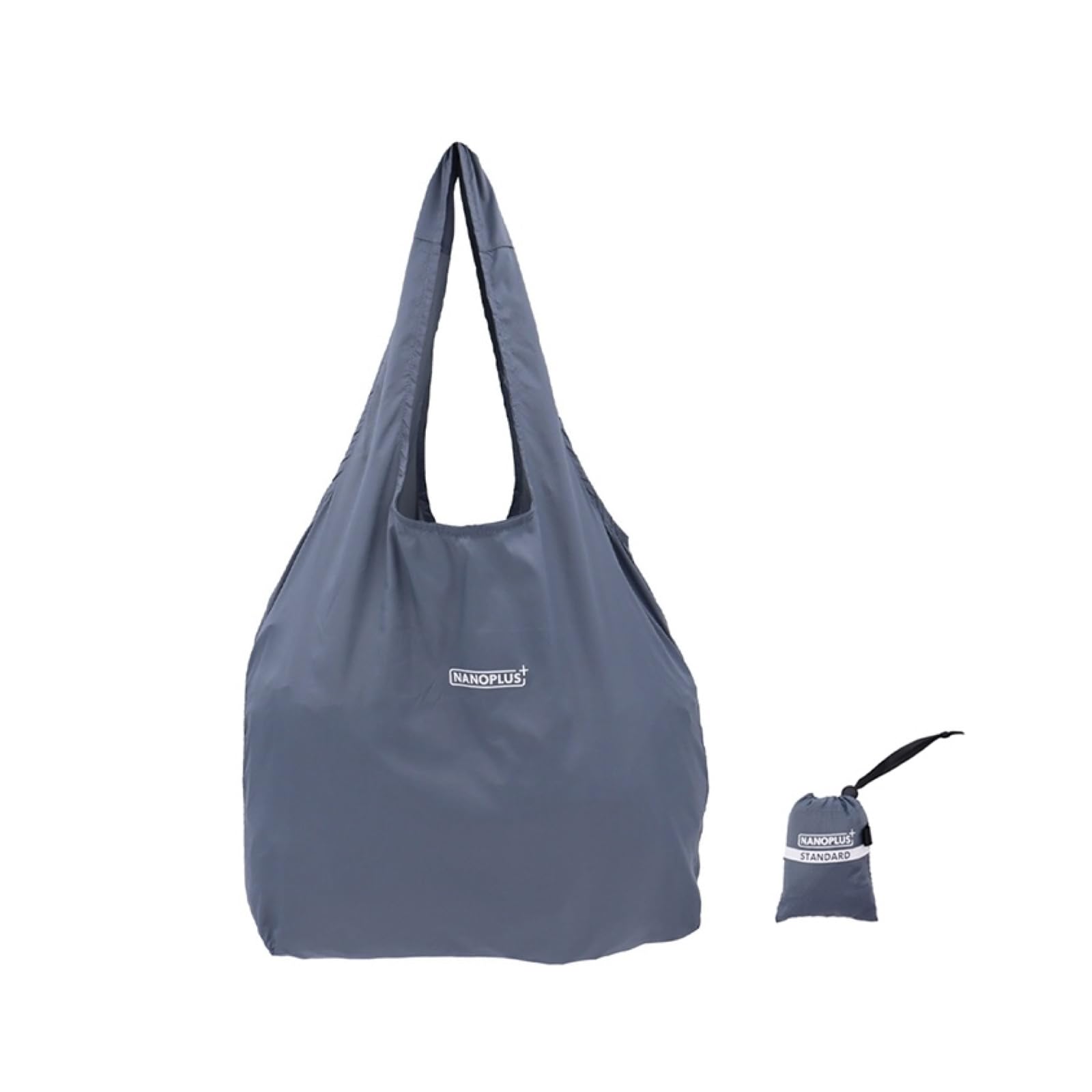 NANOPLUS Compact Reusable Grocery Tote Bag – Lightweight, Foldable & Packable Shopping Bag for Travel