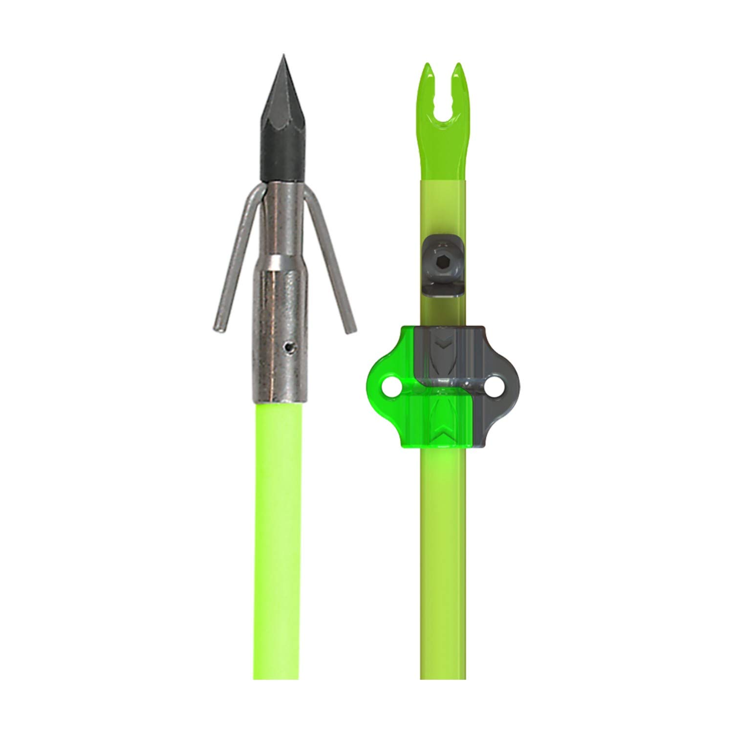 Buy Muzzy Classic Fiberglass Bowfishing Fish Arrow with Nock and Bottle