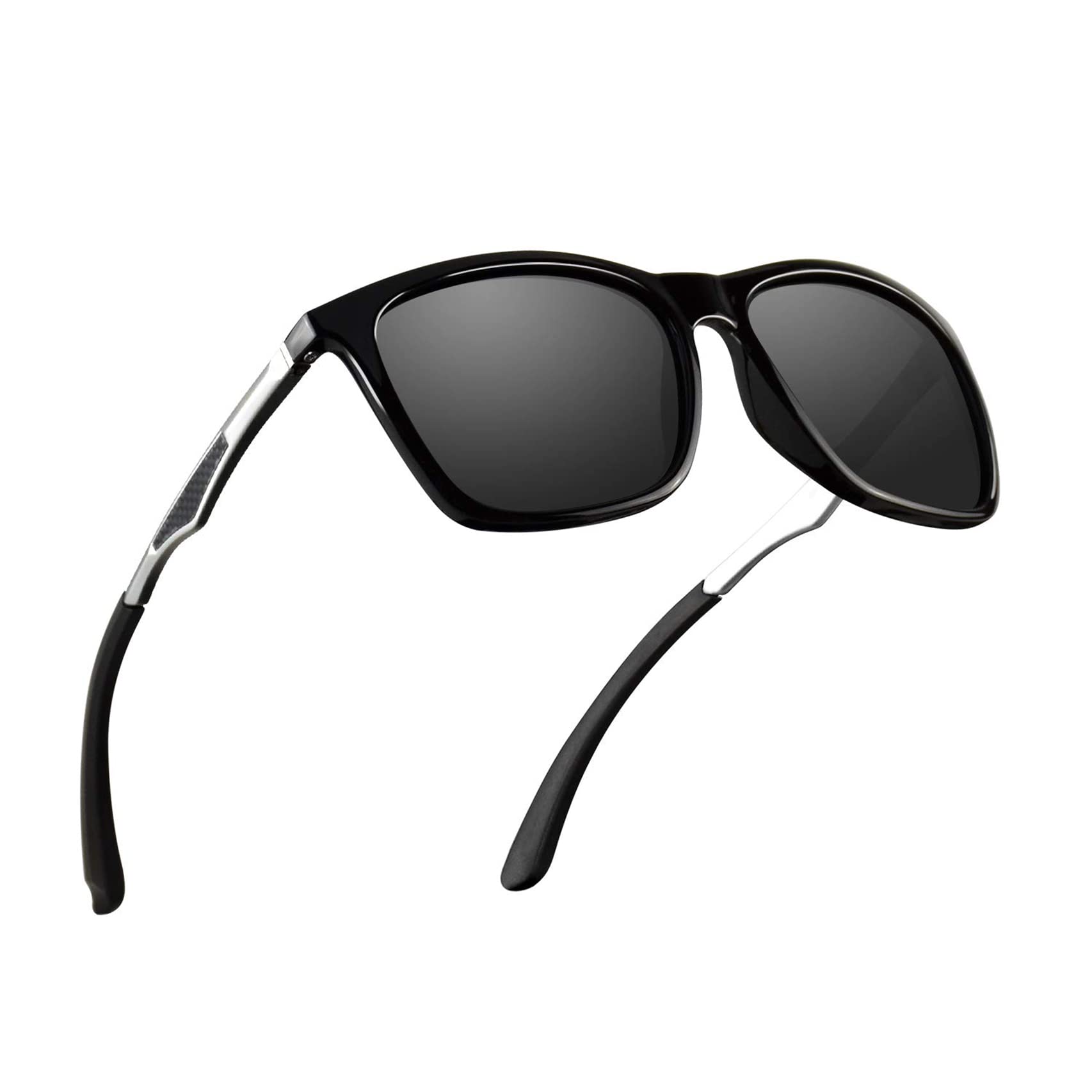 Polarized Sunglasses for Men Aluminum Mens Sunglasses Driving Rectangular Sun Glasses for Men/Women
