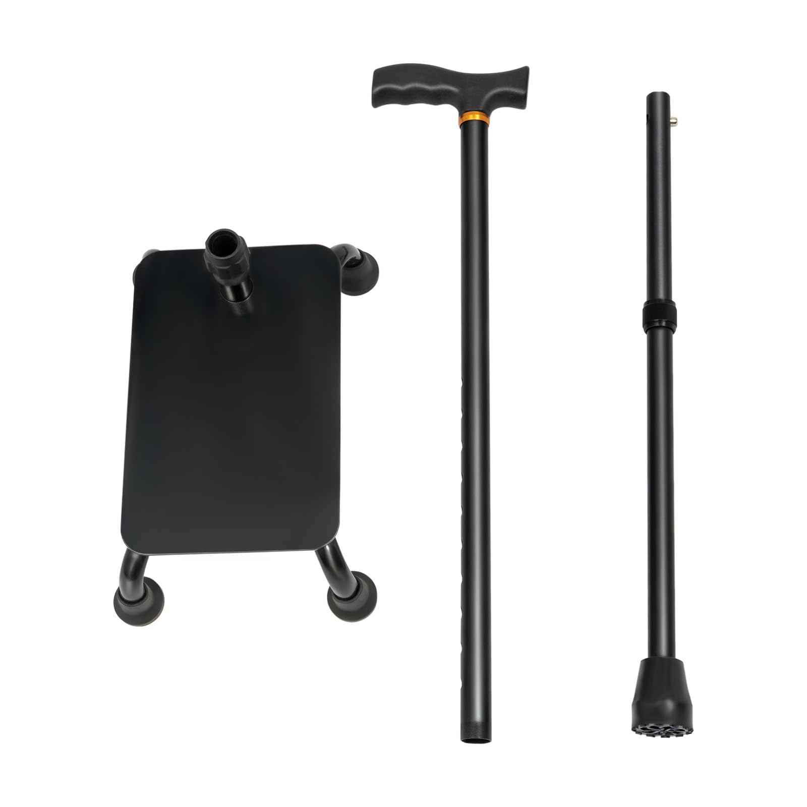 Accesorios para el hogar, Bastón para Subir escaleras | Bastón de Altura Ajustable con Base Antideslizante | Ayuda para la Movilidad de Personas Mayor