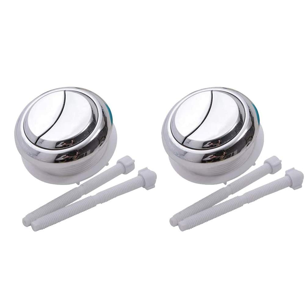 Buy Toilet Flushing Button, 2 Pieces Dual Push Button Toilet Flushing Button, Toilet Flush