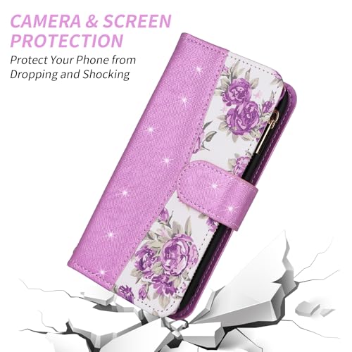 Housse iPhone 17 Pro Max pour les déplacements urbains avec rangement cartes et monnaie