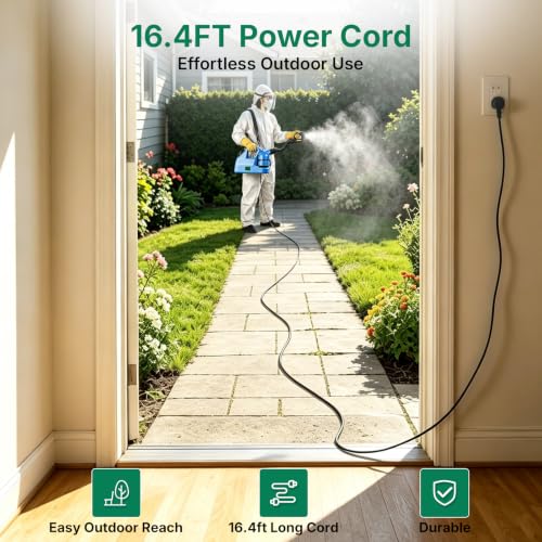 Image of SWANSOFT 7L(1.85 Gallon) ULV Fogger Machine, Electric Atomizer Sprayer, Portable Foggers Machine for Home Indoor
