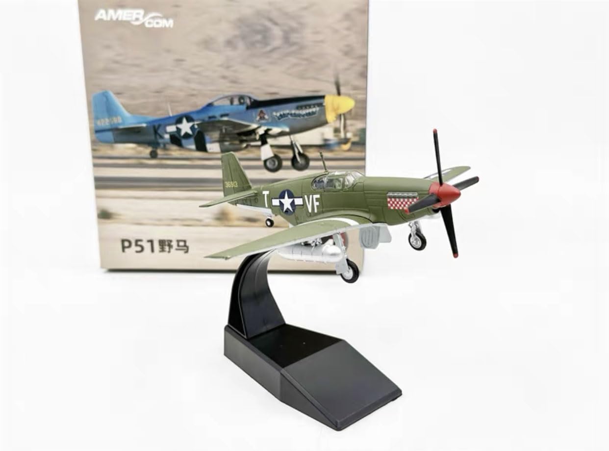 wltk North American P-51 Mustang 1/72 Diecast Aircraft Model