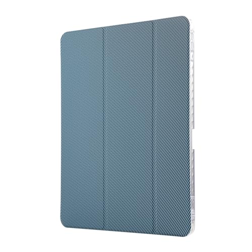 Étui iPad Pro 12.9 bleu avec porte-crayon et coque de protection - 6