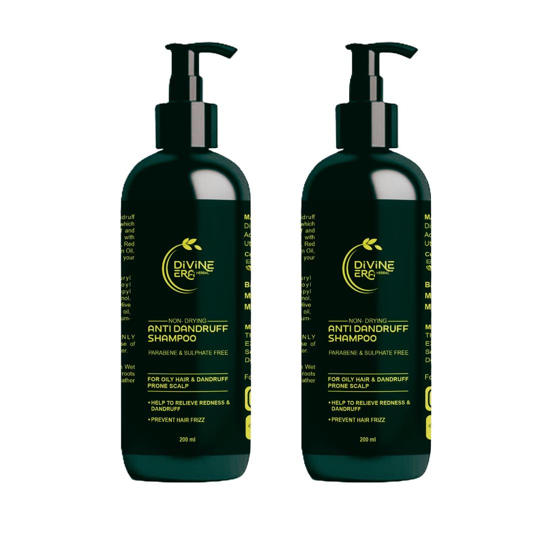 Anti-Dandruff Shampoo for Women for Gentle Scalp Care, Reduces Flakes & Soothes Itchiness, 200ml-Pack of 2 (400 ml)-image-37