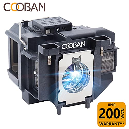 Image of COOBAN ELPLP57 /V13H010L57 Replacement Projector Lamp Bulb with Housing for Epson EB-450Wi EB-440W EB-460, PowerLite 460 450W, BrightLink 455Wi 450Wi 455WI-T Projector Lamp