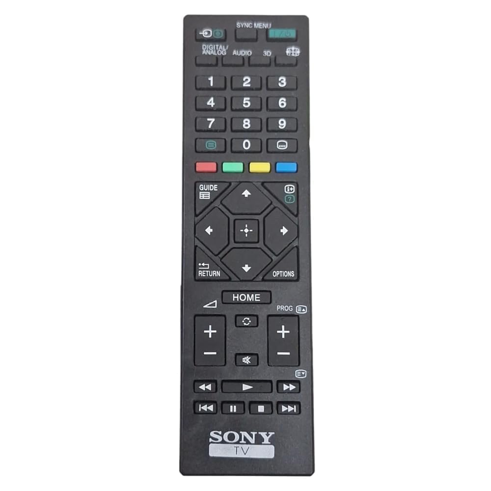 Sony Tv-Remote Smart TV Replacement Remote Control Compatible with Sony Bravia 3D, LCD, TV, (Please Match Old Remote Before Order)-image-38
