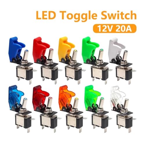 Interrupteur à bascule 12V pour personnaliser les commandes de votre van aménagé