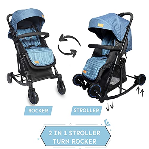 R For Rabbit Rock N Roll Stroller Compact Travel Friendly Pram For Baby