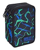 COOLPACK XXL Federtasche Federmappe Federmäppchen 44-teilig gefüllte Schüleretui 3-stöckig 20 x 13,5 x 7 cm inkl. Füller Patrone