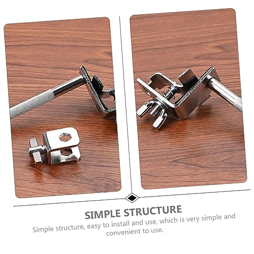 Clip Extensor Simple para Cowbell Duradero, Soporte para Cajón, Abrazadera Conveniente para Instrumentos de Percusión miniatura 4