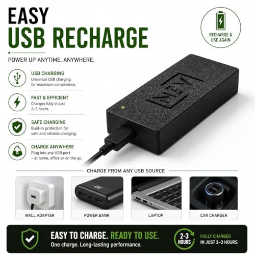 Image of Geyser Battery | Gas Geysers Rechargeable Battery kit | Rechargeable Battery | 3.7volts | 1200mah | Black Color