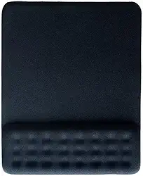 Mouse Pad Dot com Apoio de Pulso Gel Preto Multilaser - AC365