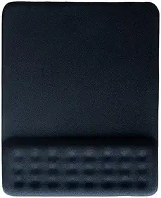 Mouse Pad Dot com Apoio de Pulso Gel Preto Multilaser - AC365