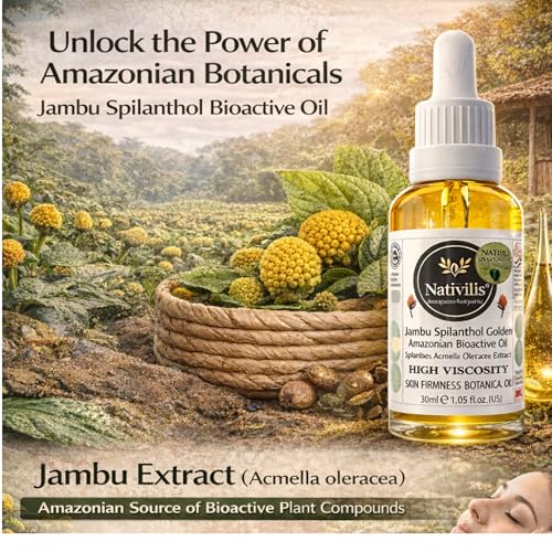 Spilanthol de Jambu Nativilis alternative au B-tox pour une meilleure pénétration