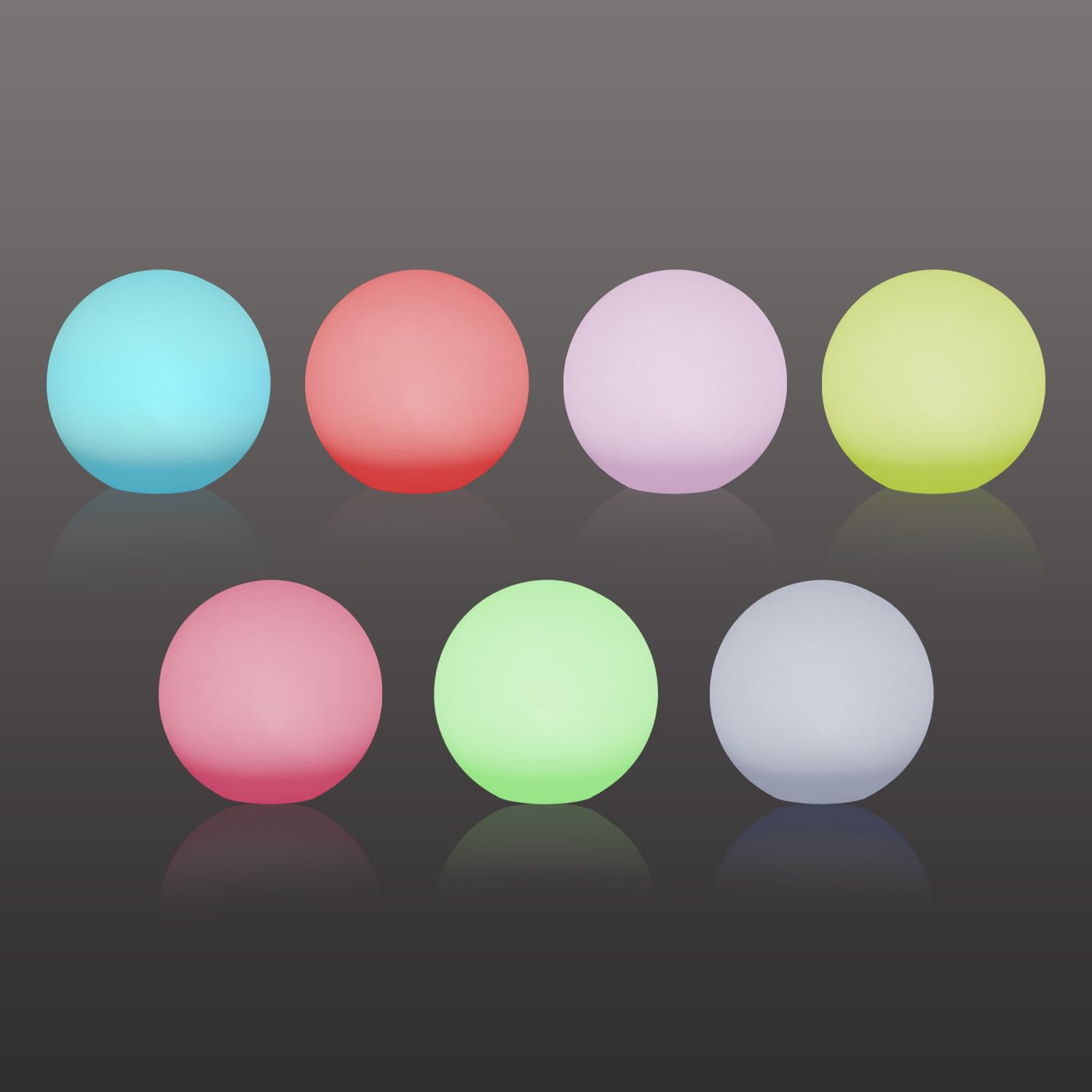 BEPER P207ILO226 Boule lumineuse pour jardin, LED RGB, lumière blanche et multicolore avec capteur crépusculaire, alimentation solaire, avec piquet pour extérieur, diamètre 40 cm.