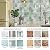 Walanz 5 Sheets Peel and Stick Backsplash, Self Adhesive Wall Tiles, 3D Adhesive Tile Backsplash, 12"x12"Premium Self Adhesive Wall Tiles Peel and Stickfor Kitchen, Bathroom, RV(Spring Moss)