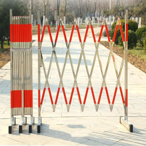 Pilier de circulation à roulettes et barrière rétractable pour écoles et garages - 2