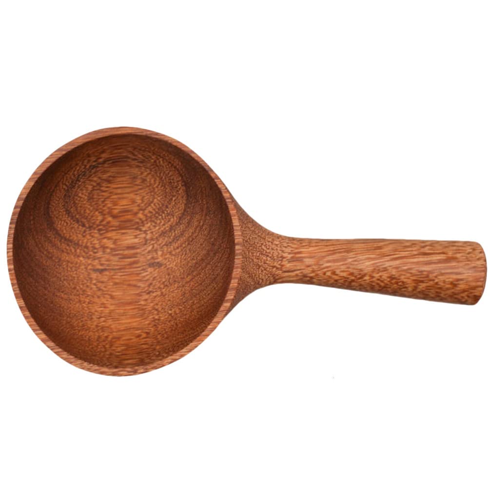 Drewniana łyżka kuchenna， chochla， drewniana łyżka do wody， serwowanie zupy， chochla kuchenna， czerpak do wody， przybory kuchenne do gotowania， serwowanie mąki，，