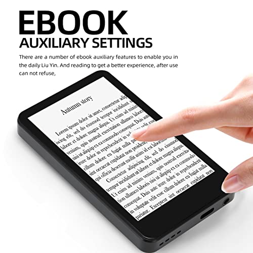 Reproductor de MP3 con Bluetooth y WiFi, Reproductor de MP3 MP4 con Pantalla Táctil Completa de 3,97 Pulgadas, Reproductor de Audio Digital de Sonido HiFi Portátil Octa - imagen 5