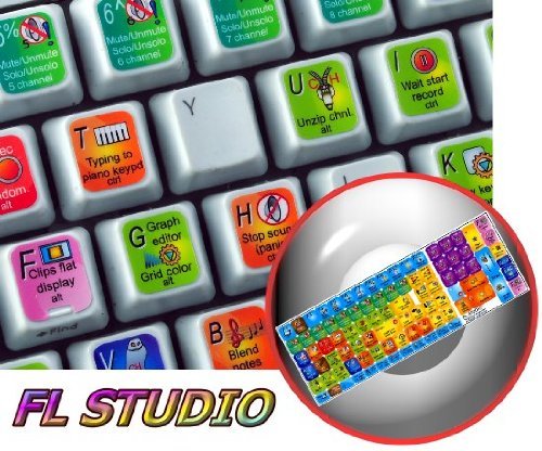 NEW FL STUDIO STICKER for KEYBOARD