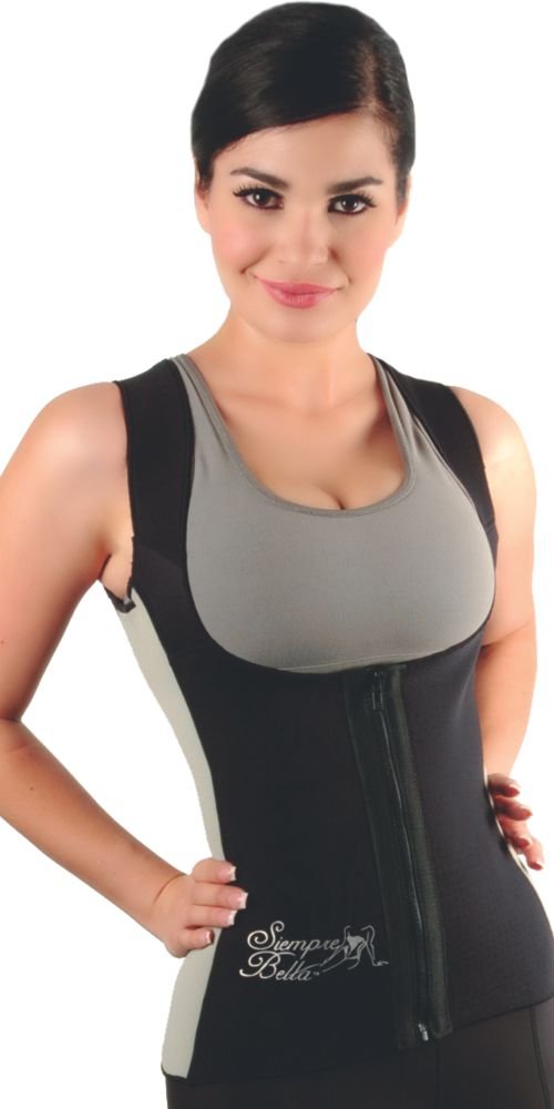ARANZA Women's Neoprene Sauna Vest Shaper Size XX-Large Black