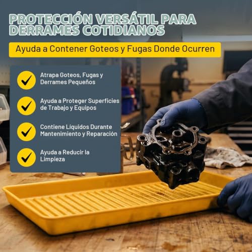 Eagle 1677 HDPE charola para utilidad de contención, 36 pulg miniatura 3