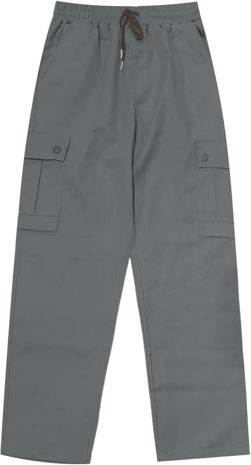 Men's Cargo Pants Workwear Casual Loose Fit Outdoor Utility Trousers Hiking Commute Daily American Vintage Amekaji