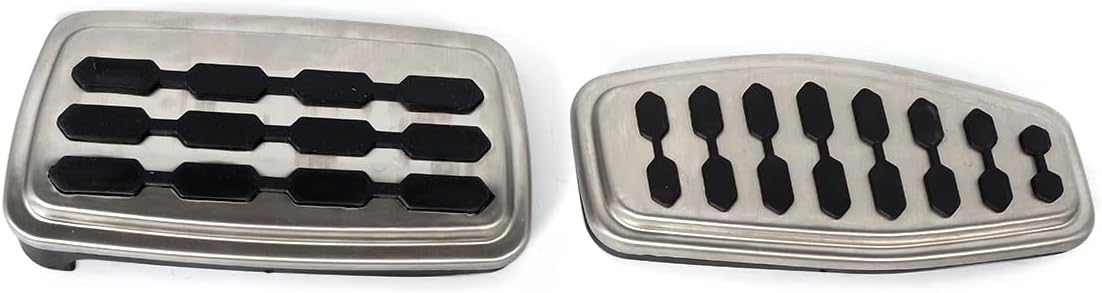 Pedal Pads Set Compatible with 2022 2023 Cadillac Escalade Sport Foot Pedal Pads Brake Redal Cover Replace for 84712886