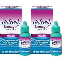 Refresh Liquigel Lubricant Eye Gel Drops, 0.5 Fl Oz Sterile