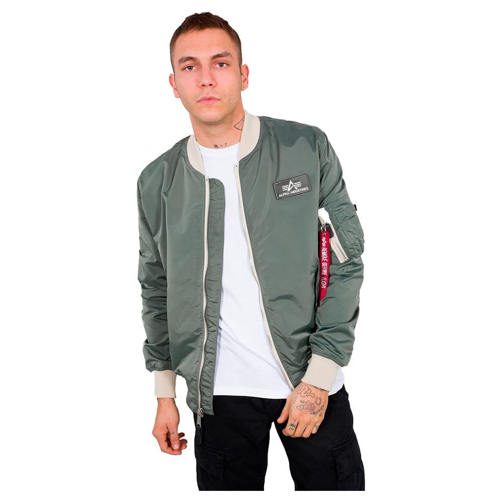 Alpha Industries Herren MA-1 TTC, Vintage Green, S