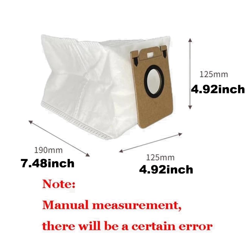 Repuesto Filtro Aspiradora Desechable 5 Bolsas Para Aspiradora Daewoo - Compatibles Con Modelos RC300, RC310, RC320, RC350, RC370, RC700 Yamaha RD 350 31k