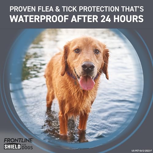 FRONTLINE Shield Flea & Tick Treatment for Large Dogs 41-80 lbs. Count of 6 - image 7