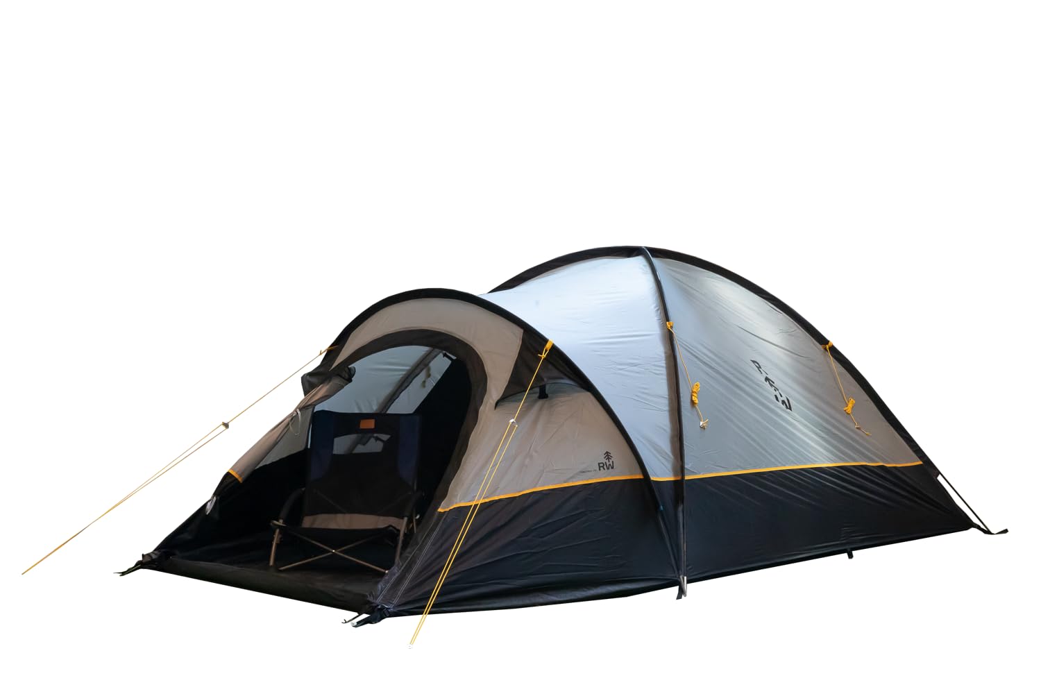 Redwood Chestnut 230 Koepeltent, Trekking Koepel Tenten, Grijs, persoons Sport & Freizeit