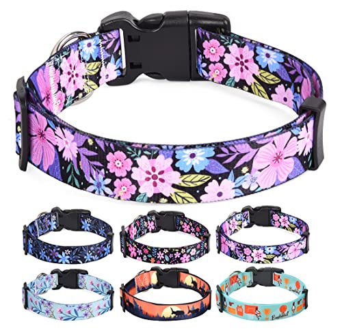 Arricraft Hundehalsband Blumen-Aufsätze 12er Set - Rosa Schleifen Für Kleine Hunde