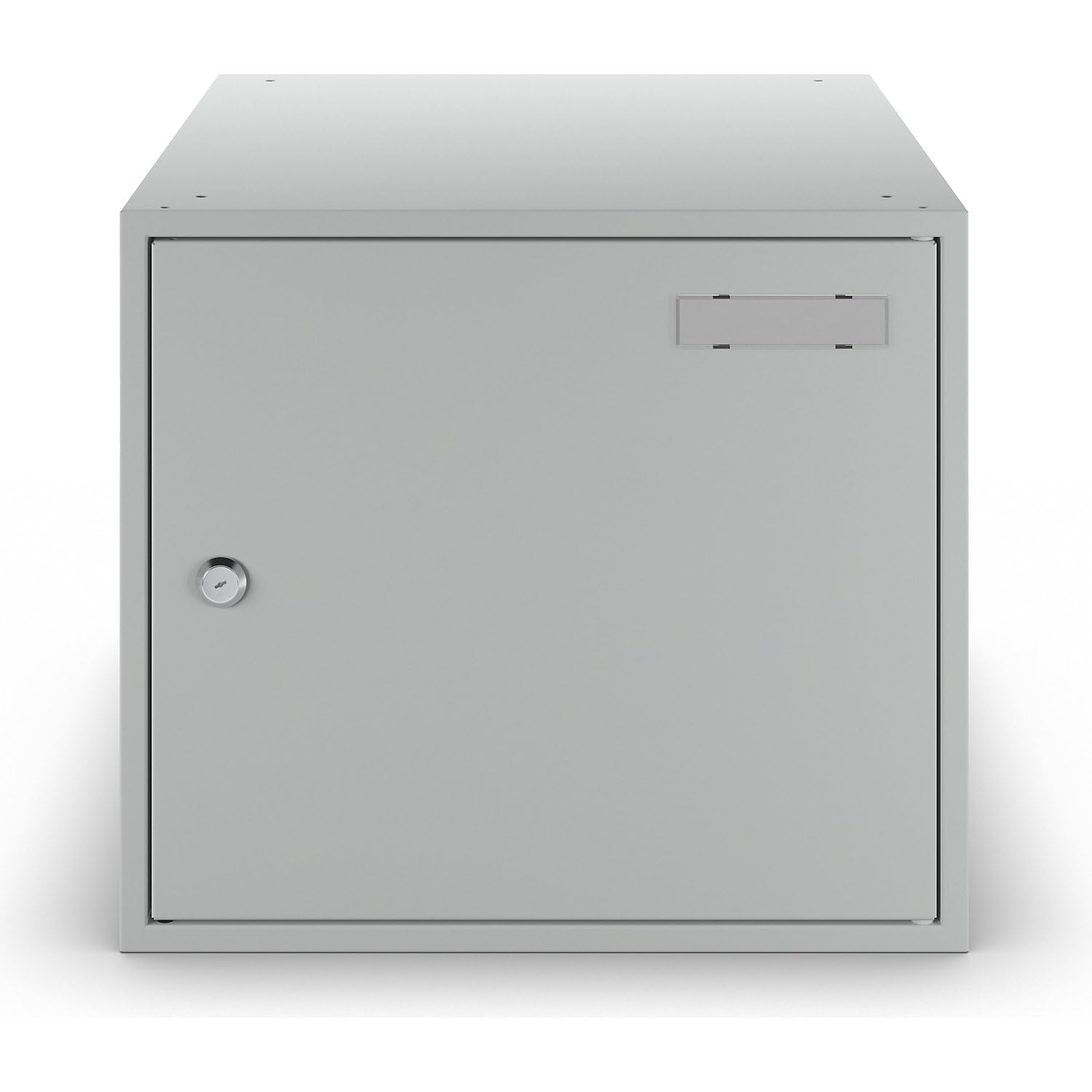 EUROKRAFT basic | Armadietto con serratura | antibatterico | alt x largh x prof 350 x 400 x 450 mm | grigio chiaro RAL 7035