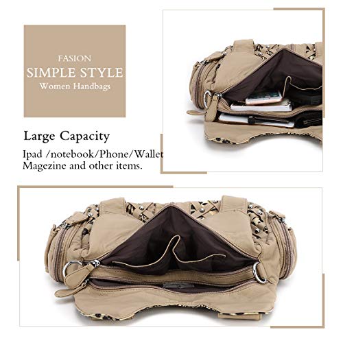 Image of Angel Barcelo Purses for Women Large Shoulder Bag Soft Hobo Bags for Women