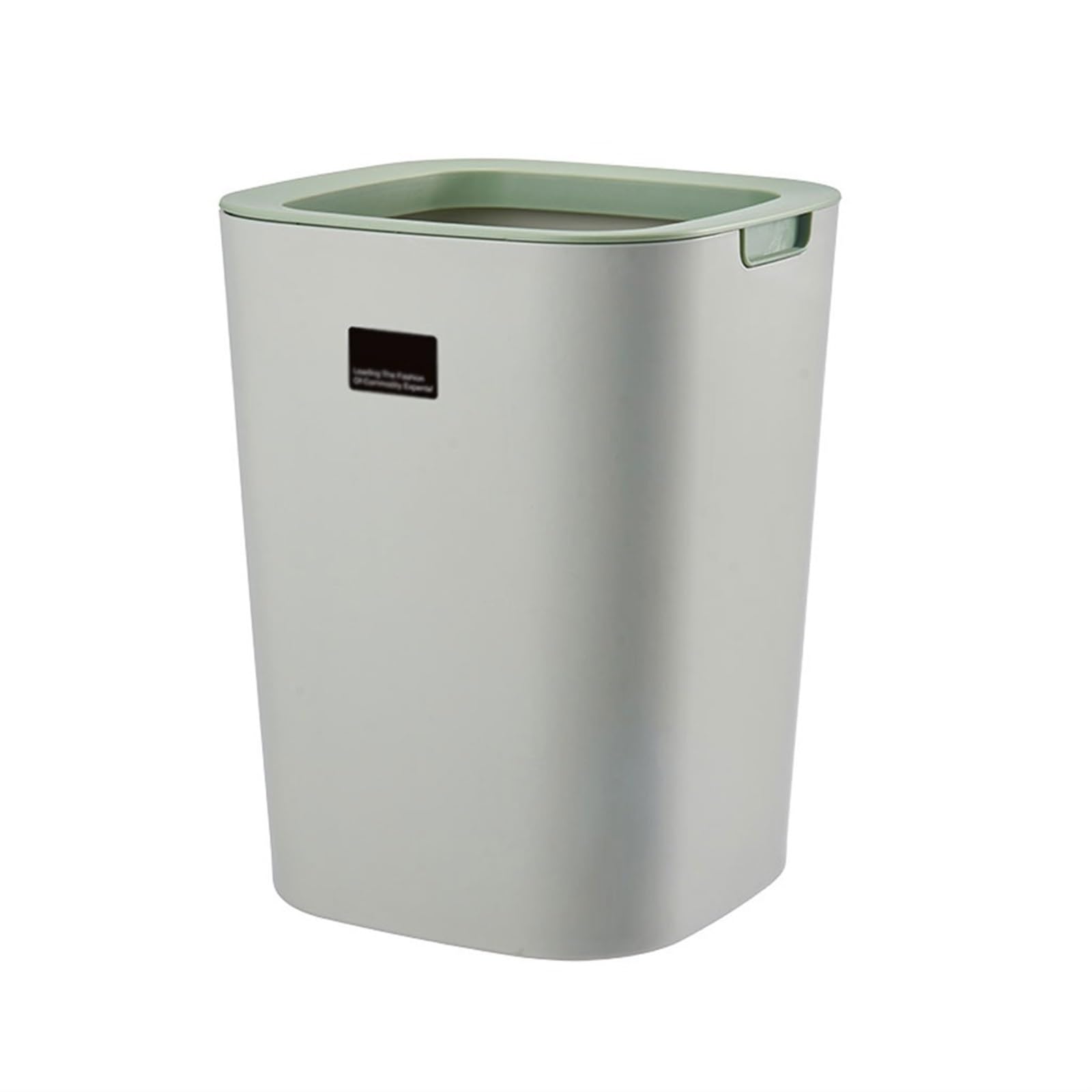 Cestino per la spazzatura interno alla moda, 12l Bidoni della spazzatura senza coperchio for la casa Soggiorno Camera da letto Cestino for rifiuti semplice Bagno Cucina Cestino for carta igienica Cest