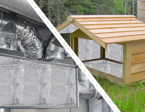 AOYEGIC 10 Stück Alubutyl Auto Dämmmatte,Selbstklebende Schallschutzmatte,Alubutyl Auto Motorhaube Platten,für Isolierung Schalldämmung Wasserdicht Feuerfest