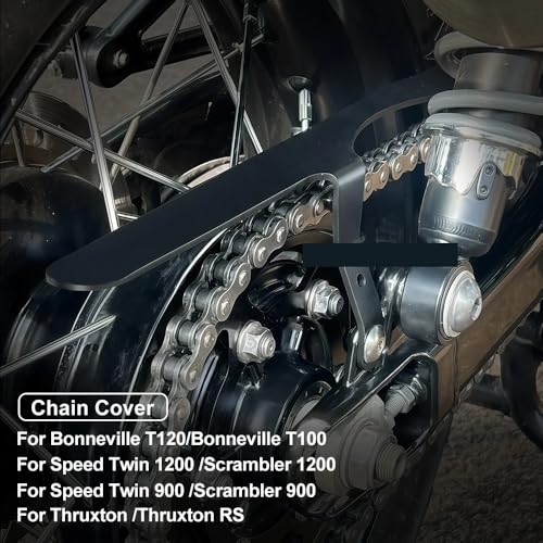 Asidero trasero para pasajero con protector de cadena para Scrambler y Thruxton RS 4