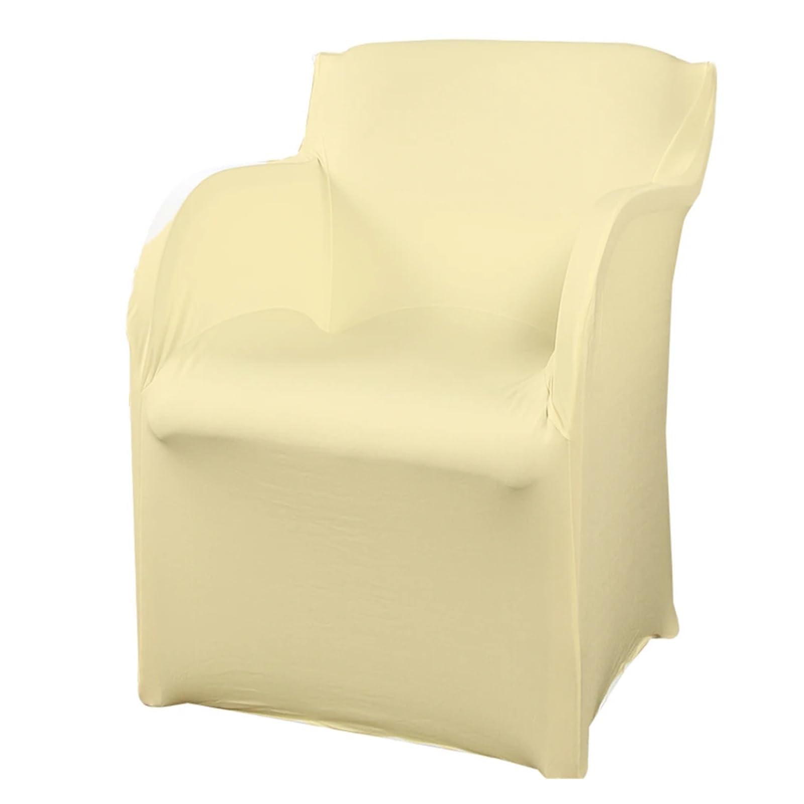 AIQIJOHI Wedding Chair Covers 4pcs Spandex Slipcovers For Armchairs Elastic Chair Covers Wedding Party 73 * 55CM