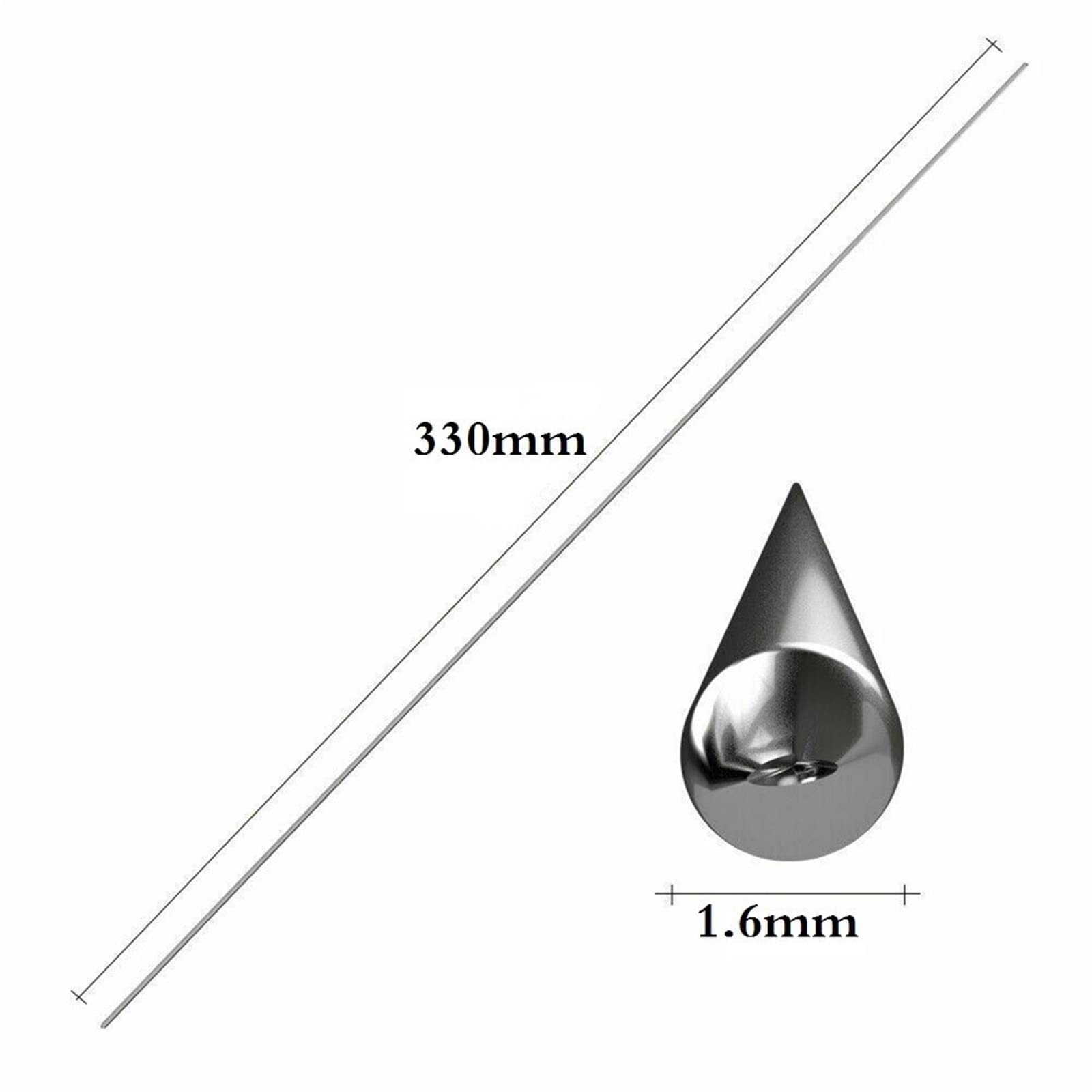 Excelente electrodo de soldadura. 10 varillas de soldadura de aluminio de baja temperatura, fáciles de fundir, barras de soldadura, alambre con núcleo, varilla de soldadura de 2 mm for soldar aluminio
