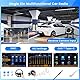 Hikity Wireless Carplay Autoradio mit Blidschirm 1 Din Autoradio Bluetooth mit 7 Zoll Manuelles Ausfahrbarem Display Wireless Android Auto Mirror Link FM AM Radio SWC USB AUX Type-C Rückfahrkamera