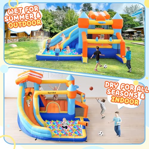Castillo hinchable de niños para regalo de comunión o cumpleaños 5